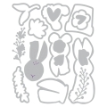 Bild 3 von Thinlits Die by Catherine Pooler Bunny Bits & Blooms #2 - Stanz-Set
