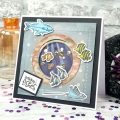 Bild 2 von Hunkydory - Moonstone Cutting Dies - Create-A-Shaker - Outer Space & Deep Blue Sea