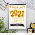 Bild 6 von Whimsy Stamps Stencil - Speckled Star - Stern