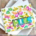 Bild 8 von Waffle Flower  Postage Collage Spring Breeze Stencil - Stencil-Set