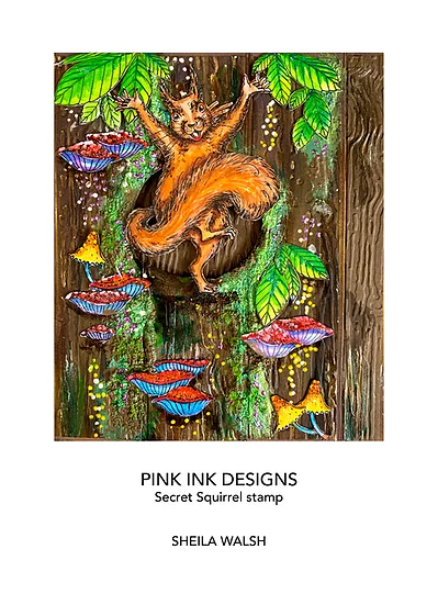 Bild 10 von Pink Ink Designs - Stempel Secret Squirrel (Eichhörnchen)