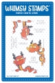 Bild 1 von Whimsy Stamps Clear Stamps - Grumpy Dragons