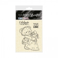 For the love of...Stamps by Hunkydory - Clearstamps Teddy Loves... A Pretty Dress