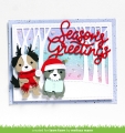 Bild 5 von Lawn Fawn Cuts  - Stanzschablone giant season's greetings