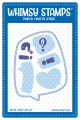 Bild 1 von Whimsy Stamps Die Stanze  -  Comic Speech Bubbles 2 Die Set