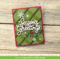 Bild 4 von Lawn Fawn Cuts  - Stanzschablone giant season's greetings