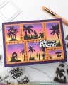 Bild 2 von Waffle Flower Postage Collage A6 Blocks Die - Stanzen