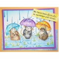 Bild 2 von Stampendous Cling Stamps House Mouse Rainy Play