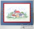 Bild 2 von Art Impressions Stamp Set - Watercolor Cape Cod Village