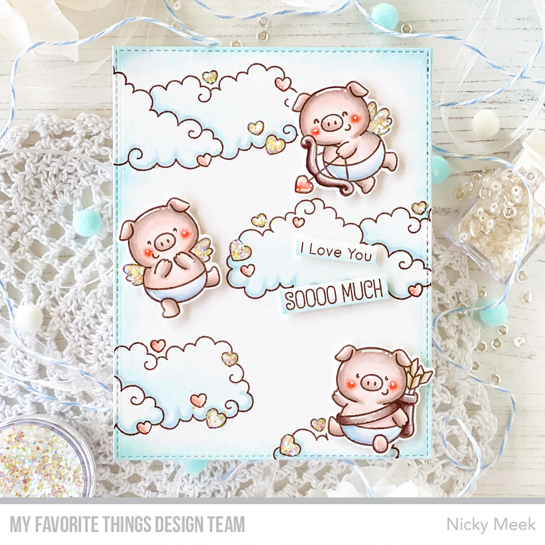 Bild 5 von My Favorite Things - Clear Stamps JB Cupigs - Schweinchen
