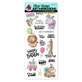 Art Impressions Clear Stamps with dies Baby Critters Set - Stempelset inkl. Stanzen
