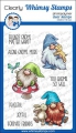 Whimsy Stamps Clear Stamps - Gnome Friends
