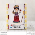 Bild 3 von Gummistempel Stamping Bella Cling Stamp ODDBALL FRIDA