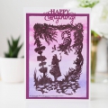 Bild 3 von Creative Expressions Paper Panda Cheshire Cat - -Gummistempel Grinsekatze