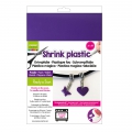 Shrink plastic - Schrumpffolie violett