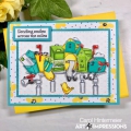 Bild 2 von Art Impressions Clear Stamps with dies Happy Mailbox Cubbies - Stempelset inkl. Stanzen