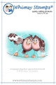 Bild 1 von Whimsy Stamps Rubber Cling Stamp  - Birdie Selfie Gummistempel 