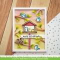 Bild 11 von Lawn Fawn Clear Stamps - backyard bird feeder add-on