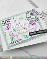 Bild 3 von Waffle Flower Confetti Background Stencil - Stencilschablone 