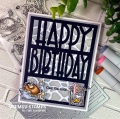 Bild 15 von Whimsy Stamps Die Stanze  - Happy Birthday Coverplate Die