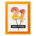 Bild 2 von Spellbinders Birthday Balloons Etched Dies - Stanz-Set Zahlen Luftballon