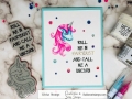 Bild 3 von Crackerbox & Suzy Stamps Cling - Gummistempel Unicorn Sweetie - Einhorn