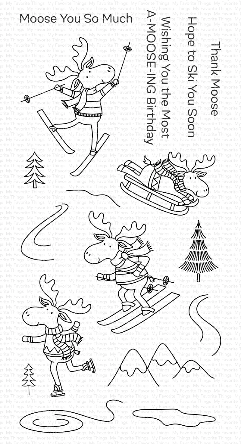 Bild 1 von My Favorite Things - Clear Stamps Merry Moose - Elch
