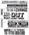 Tim Holtz Stempelgummis Motivation 2