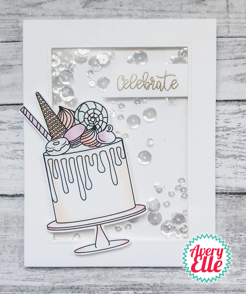 Bild 2 von Avery Elle Clear Stamps - A Cake For All Seasons - Kuchen