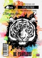 Visible Image Clear stamp - Fearless Tiger