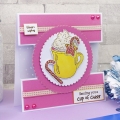 Bild 3 von For the love of...Stamps by Hunkydory - Clear Stamps Mugs & Kisses - Tasse
