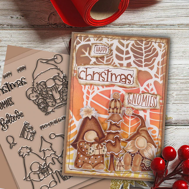 Bild 7 von Polkadoodles Clear Stamps - Christmas Fishes