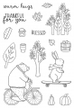 Jane's Doodles Clear Stamps - Warm Hugs