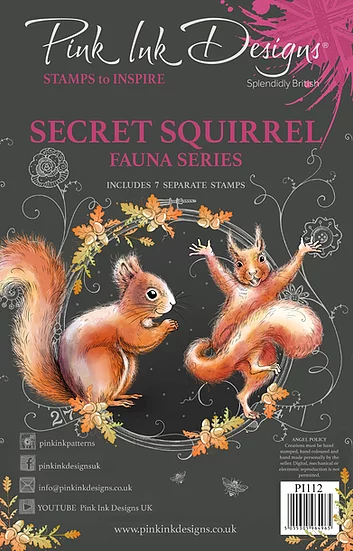 Bild 15 von Pink Ink Designs - Stempel Secret Squirrel (Eichhörnchen)