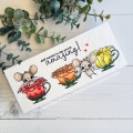 Bild 6 von Colorado Craft Company Clear Stamps - Kris Lauren ~ Teacups & Mice