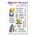 Stampendous Perfectly Clear Stamps - Gnome Sayings - Gnom Sprüche