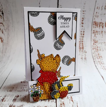 Bild 6 von Disney Winnie The Pooh A6 Crystal Art Stamp - Pooh Bear - Clear Stamps Winnie Puuh