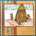 Bild 2 von Stampendous Cling Stamps House Mouse Cat Tracking - Stempelgummi