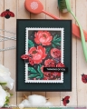 Bild 8 von Waffle Flower  Nesting Postage Collage Peony Stencil - Stencil-Set