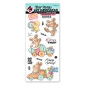 Art Impressions Clear Stamps with dies Happy Spring Set - Hase Stempelset inkl. Stanzen