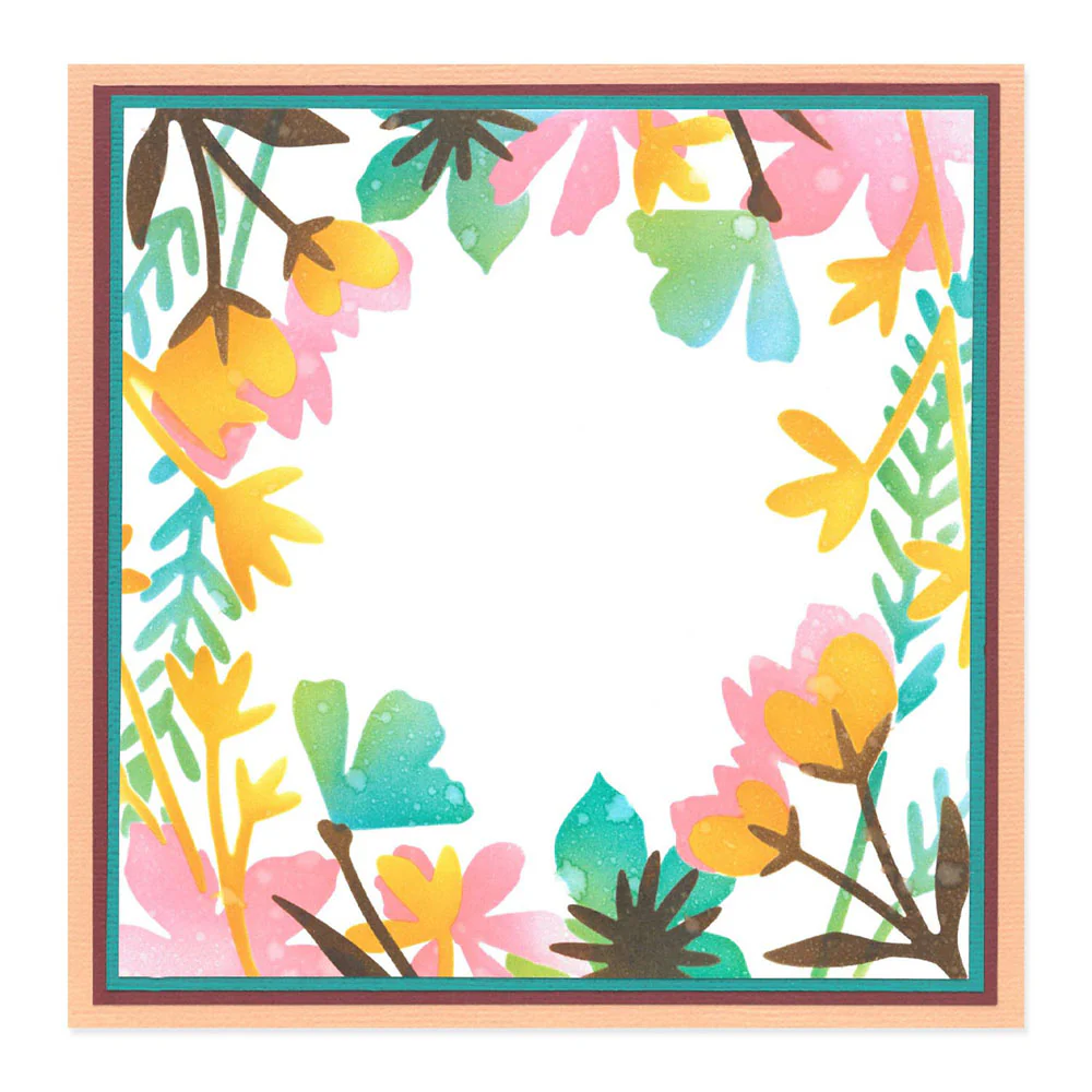 Bild 1 von Sizzix - Layered Stencils - Botanical Border by Jennifer Ogborn