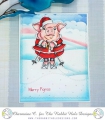 Bild 7 von The Rabbit Hole Designs Clear Stamps  - Merry Pigmas - Weihnachten Schweinchen