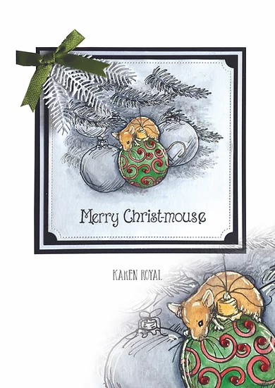 Bild 3 von Pink Ink Designs - Stempel  Merry Christ-Mouse