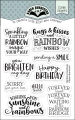 Bild 1 von Karen Burniston Clear Stamps Stempel - Rainbow Greetings