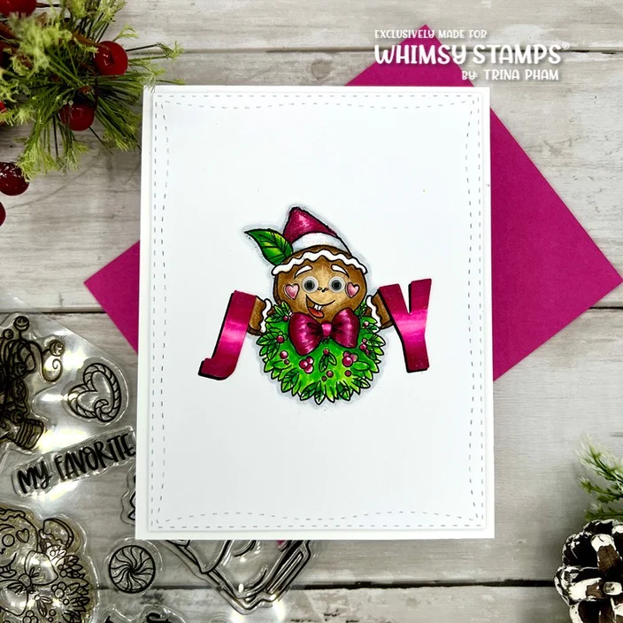 Bild 7 von Whimsy Stamps Clear Stamps - Gingerbread Dreams