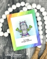 Bild 2 von Whimsy Stamps Clear Stamps  - Hippo Workout