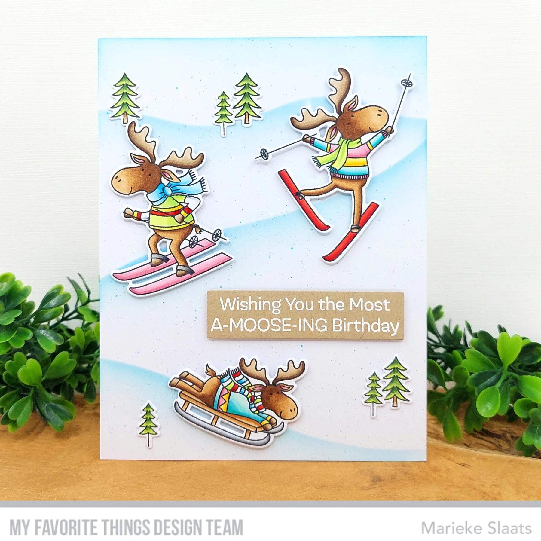 Bild 11 von My Favorite Things - Clear Stamps Merry Moose - Elch