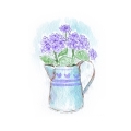 Bild 2 von Art Impressions Stempelgummi Watercolor Hydrangea Set