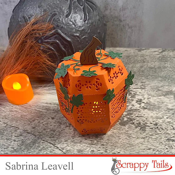 Bild 9 von Scrappy Tails Stanz-Set  - A7 Pumpkin Pop Up Card