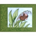 Bild 4 von Stampendous Cling Stamps Lily Of The Valley Rubber Stamp - Gummistempel Maiglöckchen